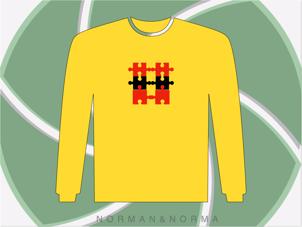 Rebel Icons: Puzzle long sleeve