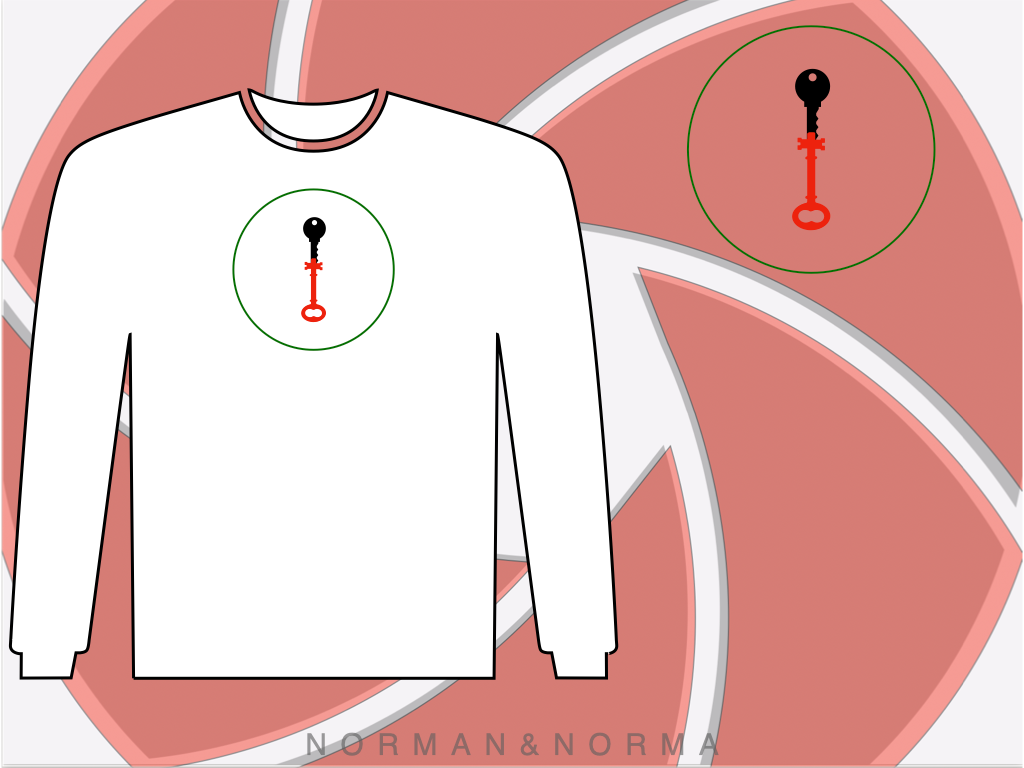 Rebel Icons: Long Sleeve T: keys