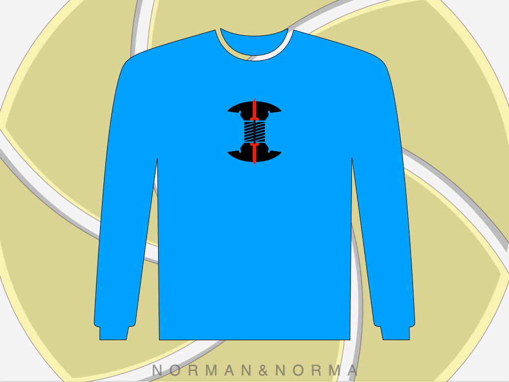 Rebel Icons: Double Spools Long Sleeve T-shirt
